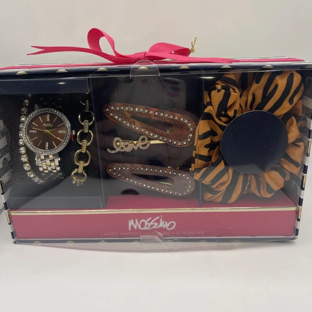 MASSIMO‎  - Watch Bracelet Gift Set  Gold Tone